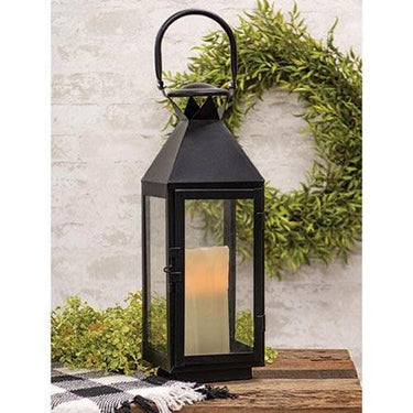 Iron & Glass Lantern - The Fox Decor